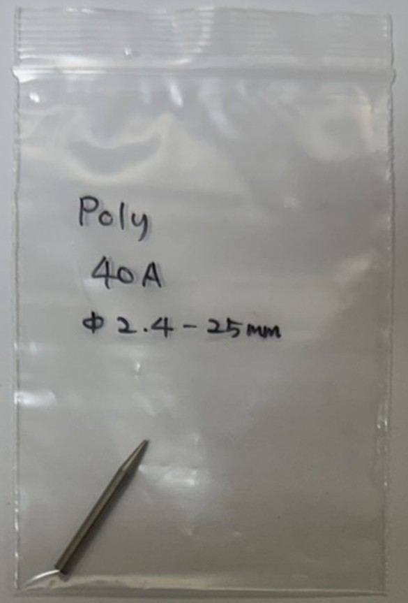 POLY 40A, 2.4 25mm